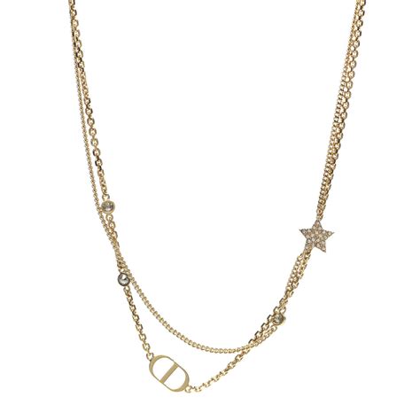 dior double d necklace|full name dior necklace.